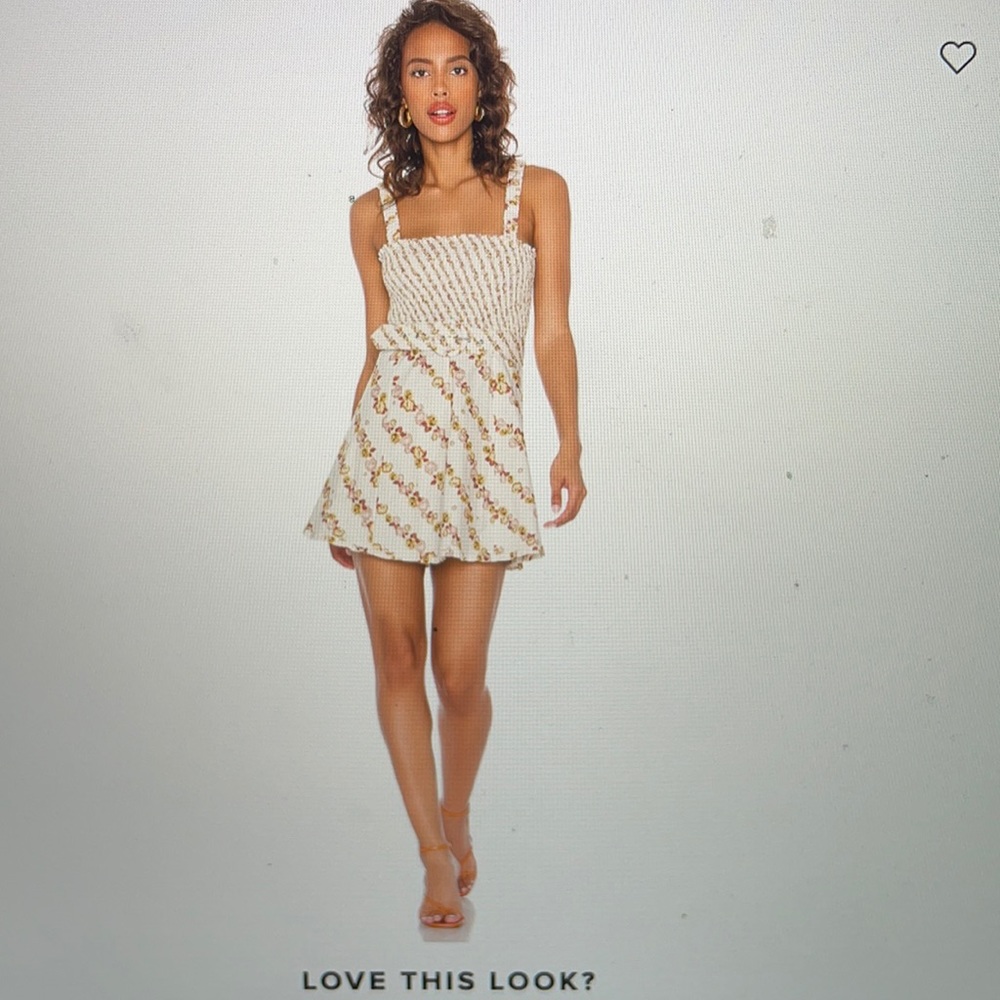 Georgia Smocked Mini Dress